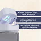 Ultraviolet Light for Nail Fungus Therapy Device | Portable, Easy-to-Use & Effective for Home Treatment