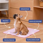 Cooling mat for pets with non-toxic self-cooling gel