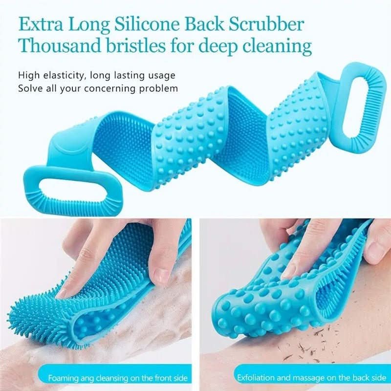 Silicone body scrub for smooth & radiant skin