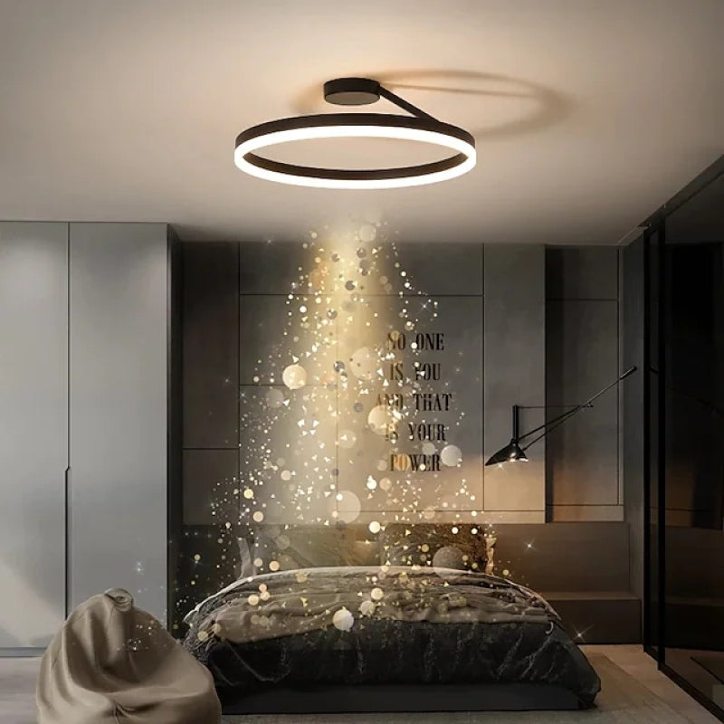 ArishaGlow - Luxury Golden LED Ceiling Lighting