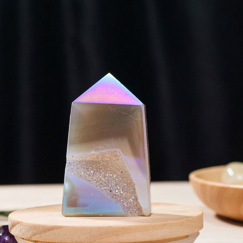 Angel Aura Quartz Crystal Sticks Gemstone Decor