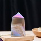 Angel Aura Quartz Crystal Sticks Gemstone Decor