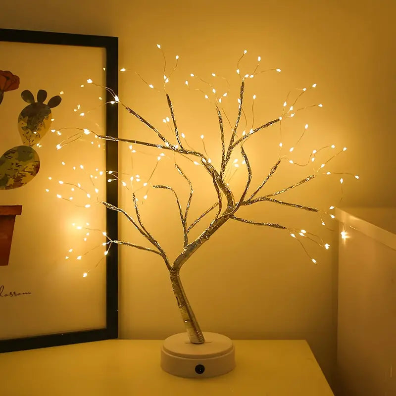 Rustic decoration with a warm glow
