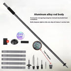Tactical hiking pole with multi-tool function for outdoor & emergencies
