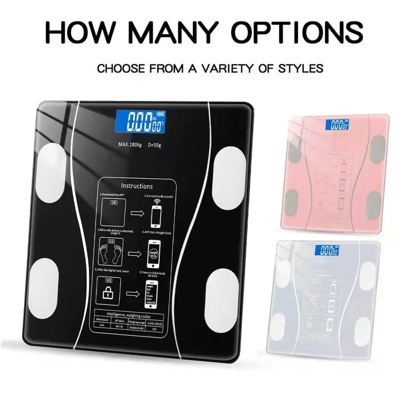 Functional LED Digital Body Fat Scale