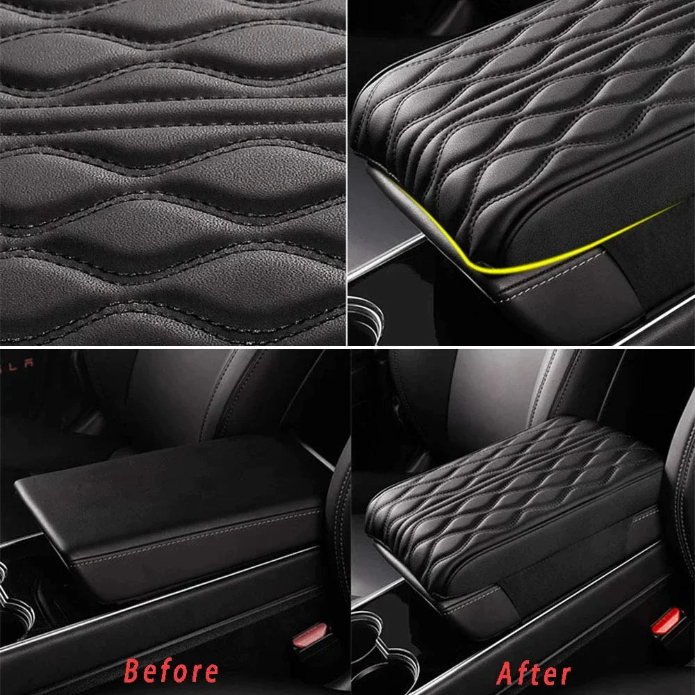 Armrest cushion in leather (Universal style)