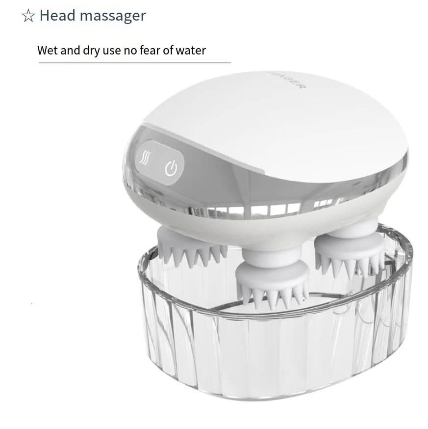 Luxurious red light scalp massage for hair growth & relaxation