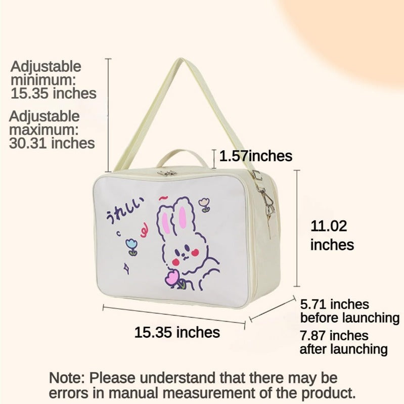 Kawaii Large-Capacity Travel Tote