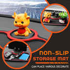Anti-slip mat for mobile phone holder
