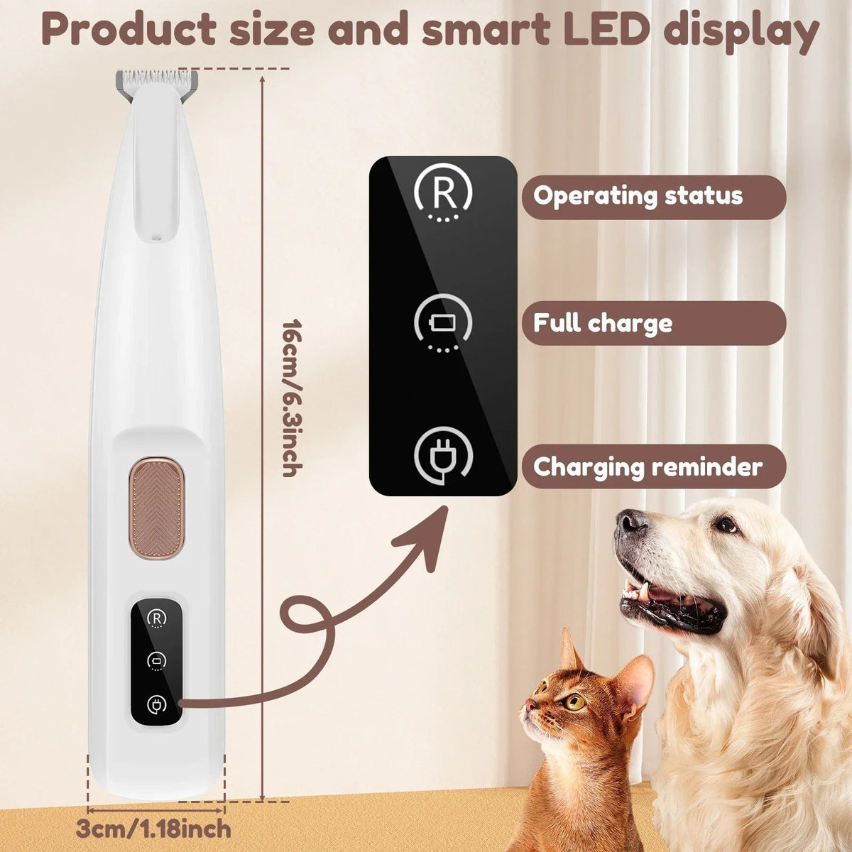 Victor Precision – Quiet Trimmer for Perfect Paw Care