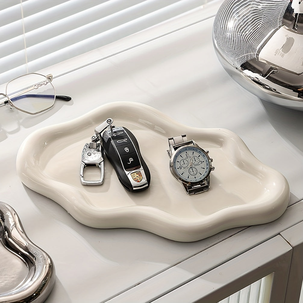 CloudDish - Elegant Cloud-Shaped Jewelry Organizer
