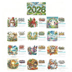 GlimmerCraft - Shiny 2026 DIY Calendar to Beautify Your Workspace