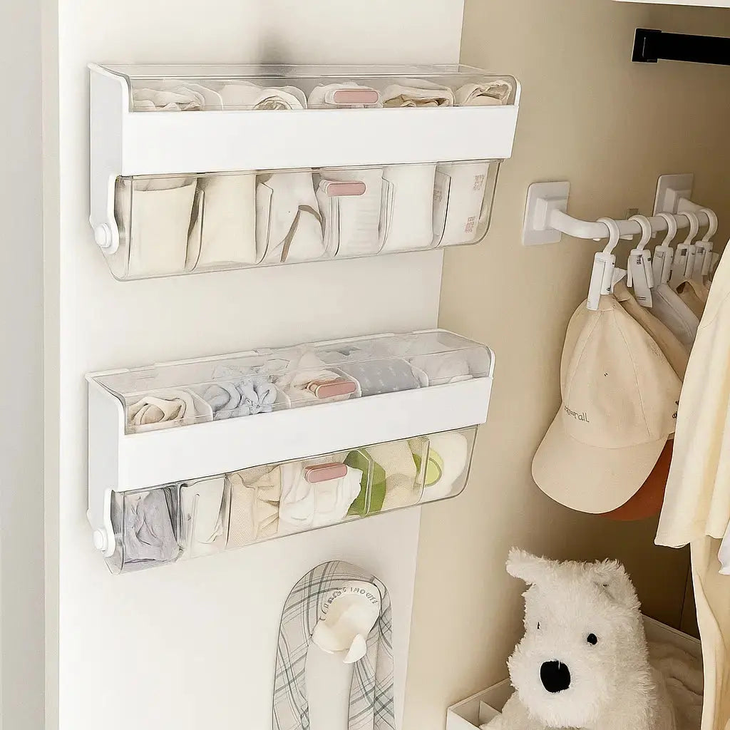 GripGlide — Finally organization without drilling for more freedom and style in everyday life