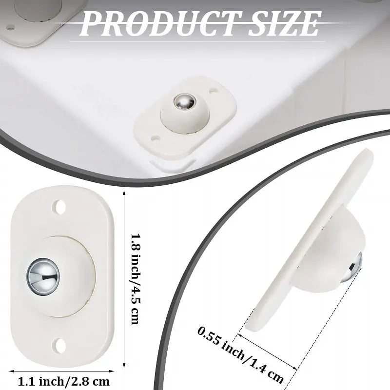 Self-adhesive 360° mini rolls for storage & furniture