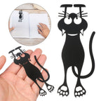 Curious Cat Bookmark- Locate Reading Progress With Cute Cat Paws