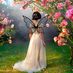 Girls Magical Halloween Fairy Costume Set | Wings Wand Ears