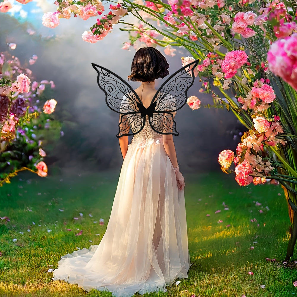 Girls Magical Halloween Fairy Costume Set | Wings Wand Ears