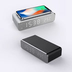 BENNETT - LED alarm clock with wireless charger