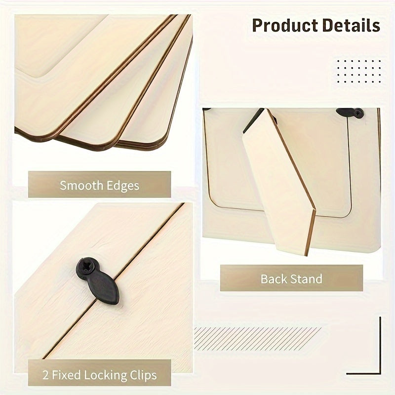 MemoryWood - Modern Wooden Photo Frame Set