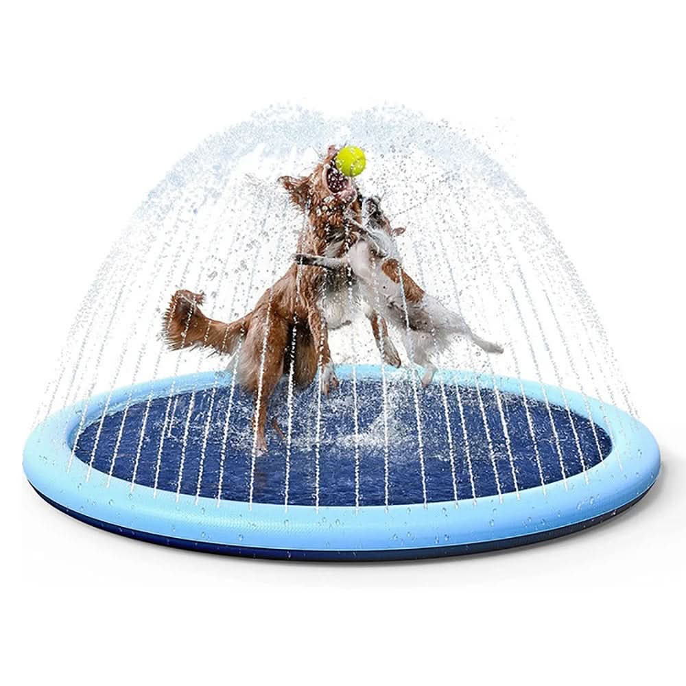 Interactive Water Mat for Dogs in Summer