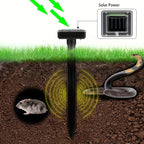 Solar-powered snake and pest deterrent – Ultrasonic device for the garden