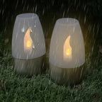 CandelaSoleil – Elegant Solar Lantern for Garden and Terrace