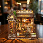 Floral Mark Café DIY Book Nook Kit