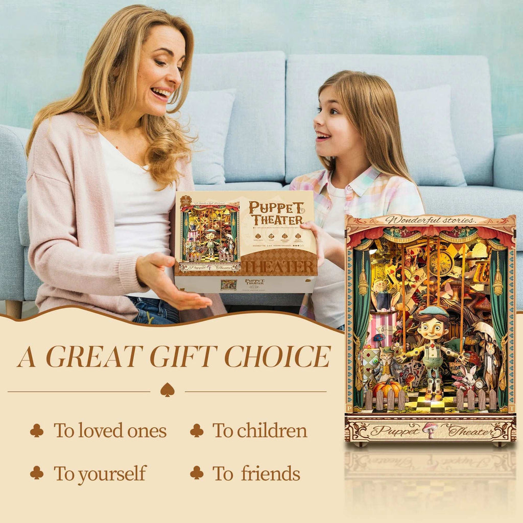 Puppet Theater DIY Book Nook Kit