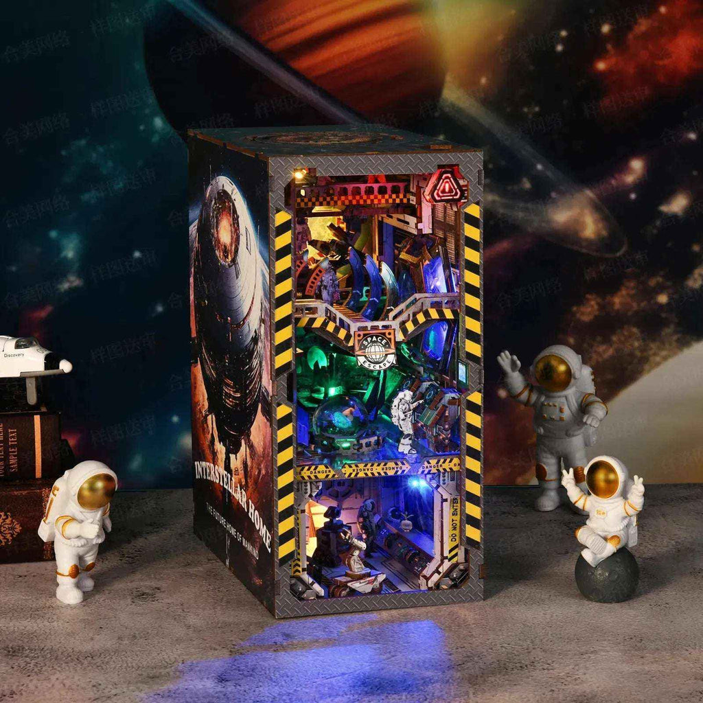 Interstellar Home: The Future Home of Mankind DIY Book Nook Kit