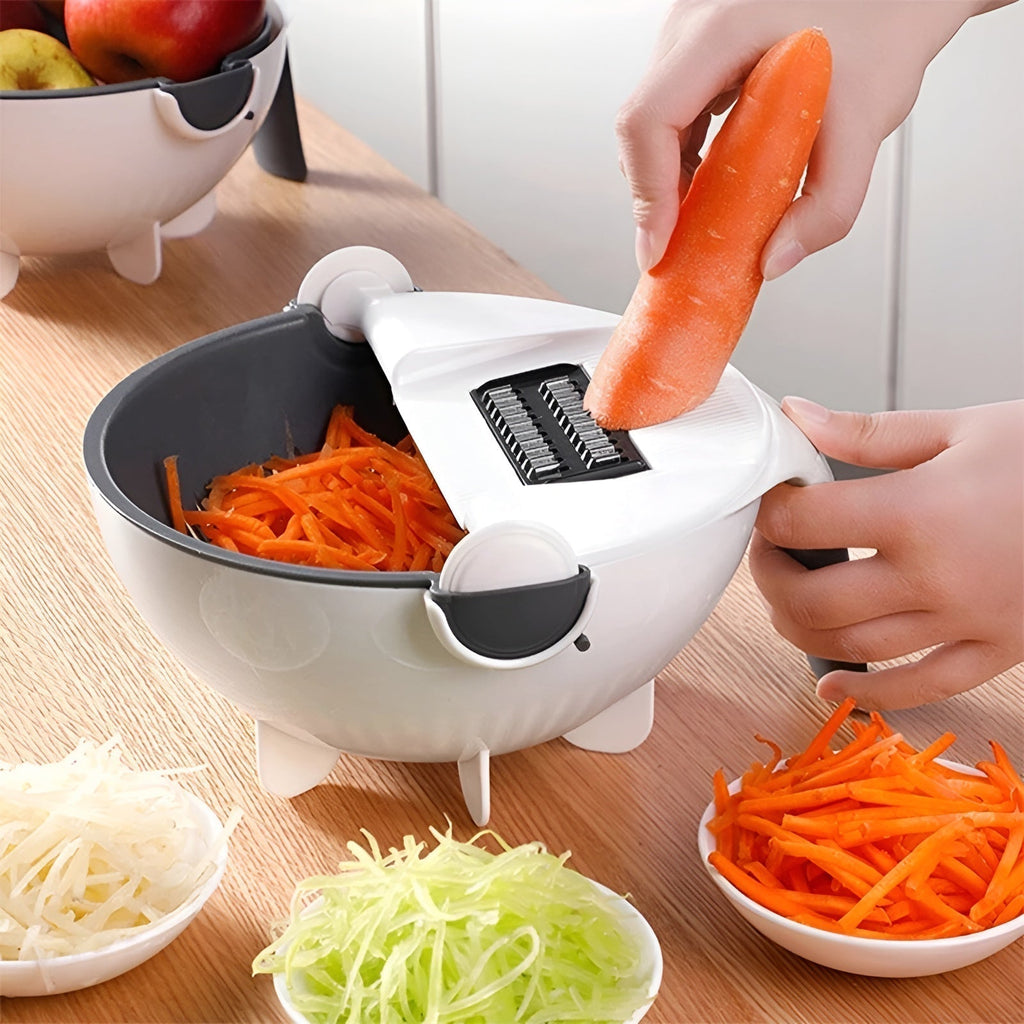 MagicChef - Multifunctional 9-in-1 Vegetable Slicer and Chopper