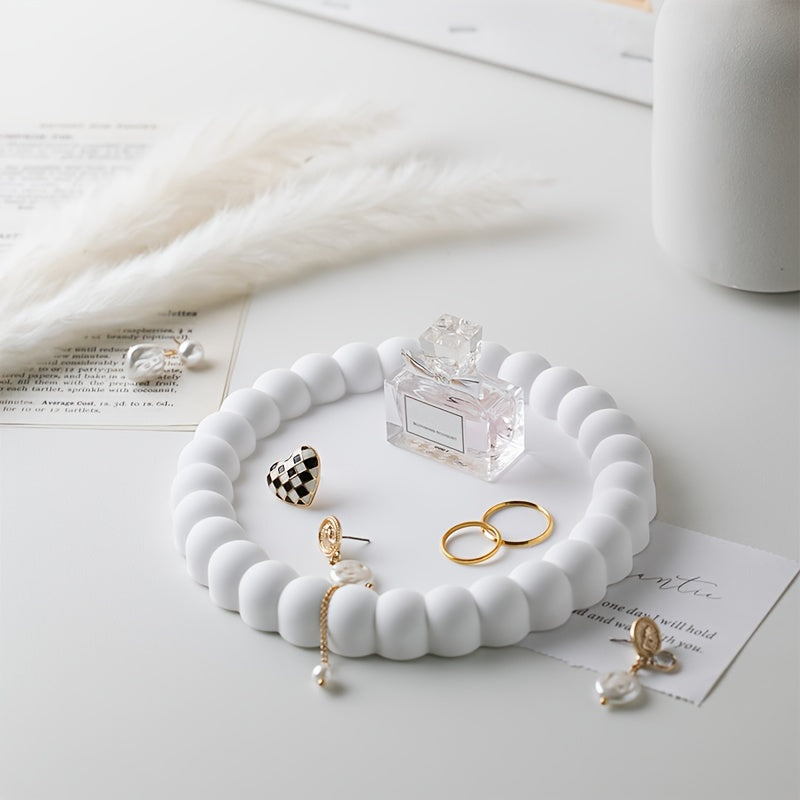 Elegant RingTray - Multifunctional Jewelry Dish for Stylish Organization