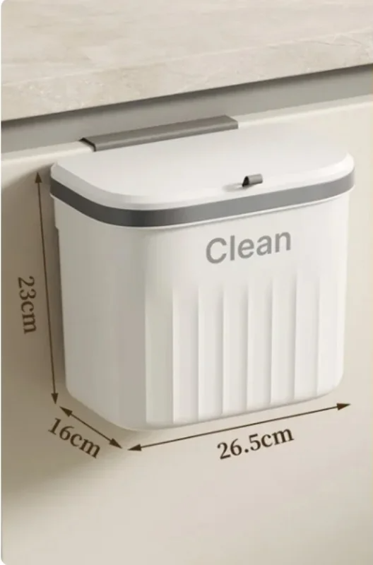 FlexiBin Kitchen Wall Bin – 8.5L / 12L with Lid