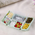 Compact Magnetic Pill Organizer | Portable, Safe Storage