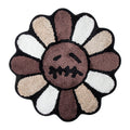 Retro Rainbow Smiling Face Tufted Rug
