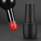 Reusable bottle stopper for sparkling wine