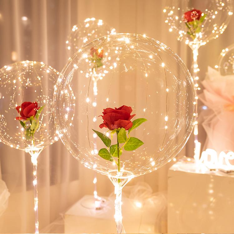 LED Illuminated Balloon Bouquet