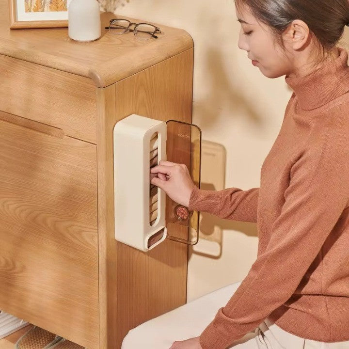 Sock Organizer Wall-Mounted Storage Box