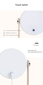 Lantern lamp night light creative foldable portable LED table lamp