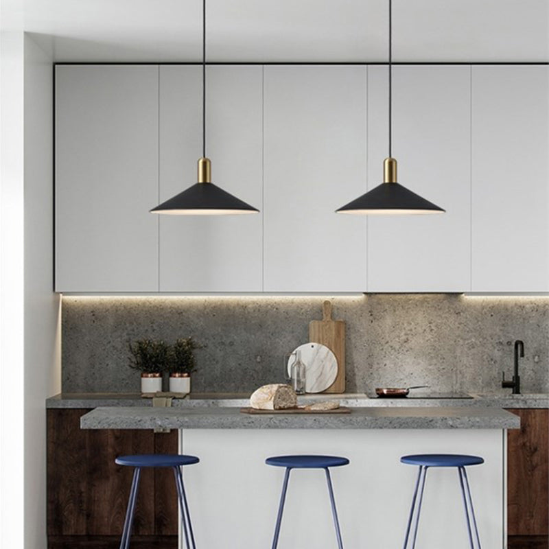 Simple Modern Conical LED Pendant Light