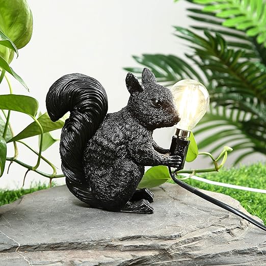SquirrelBright Nordic Squirrel Table Lamp | Designer Decor | LED Mood Light | Perfect for Home