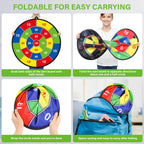 Large Double-Sided Dartboard for Kids – Play, Learn and Relax