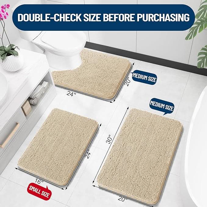 SERENITY - Plush Luxury Bath Mat
