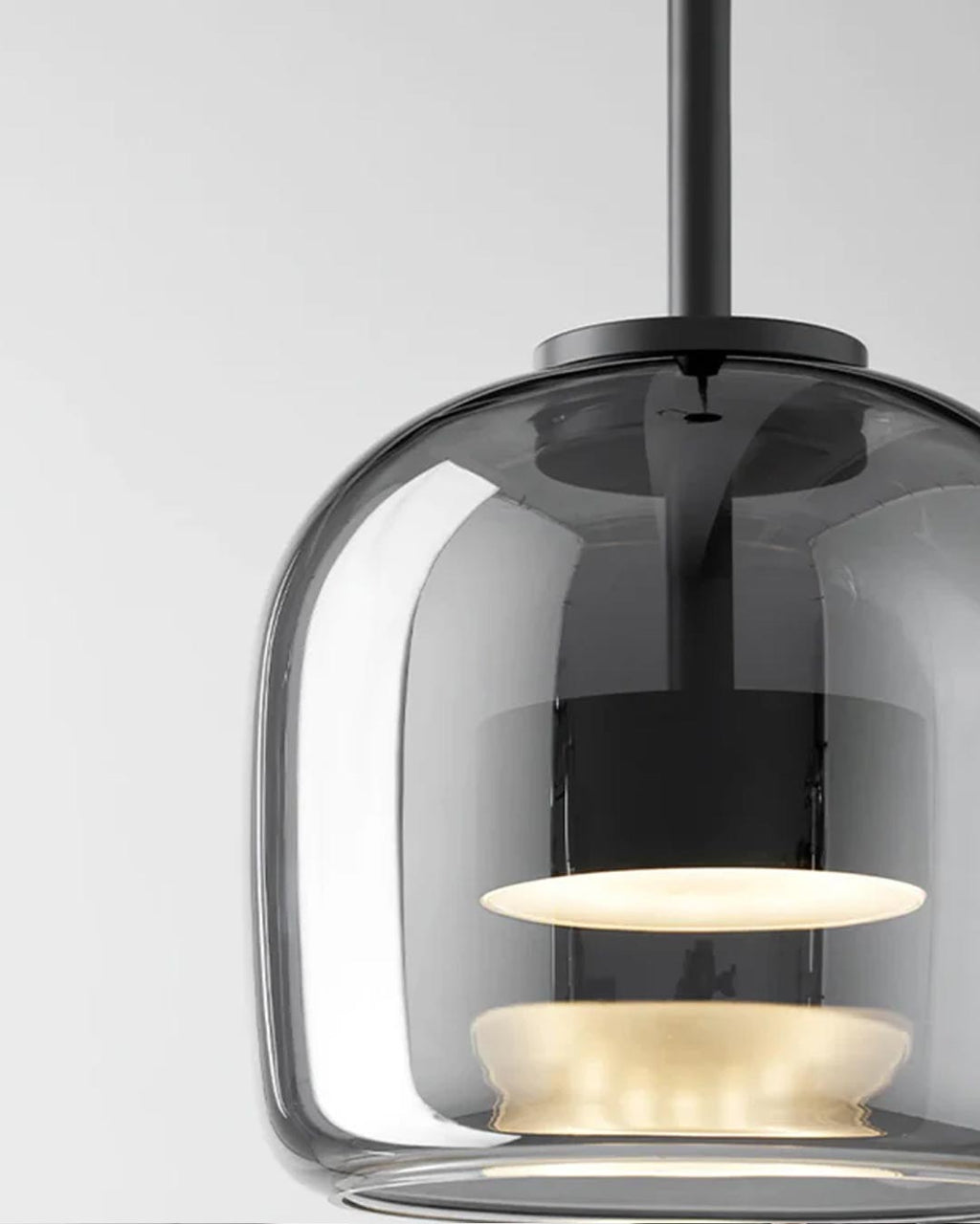 Valentino pendant light - Smoke - Set of 2