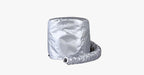 Hair drying cap with hood attachment