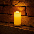 Flameless Melted Candles