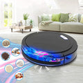 Cleanoro S6 Robot Vacuum Cleaner | Compact & Intelligent | For Pet Hair, Hard Floors & Carpets | 2h Runtime