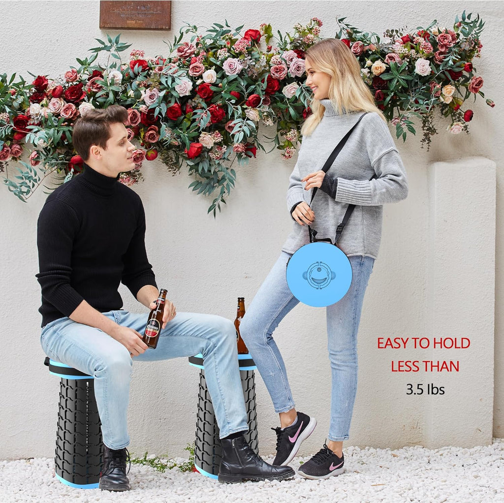 Collapsible Stool with Cushion – SitMax