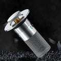 Stainless Steel Drain Filter with Hair Catcher – Rustproof Sieve for Kitchen and Bathroom, Clog-free