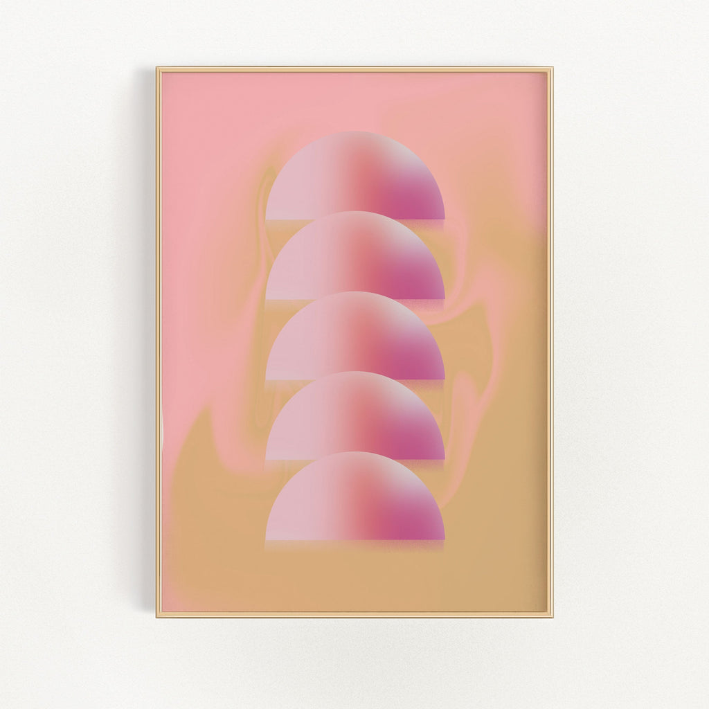 Half Spheres Wall Art