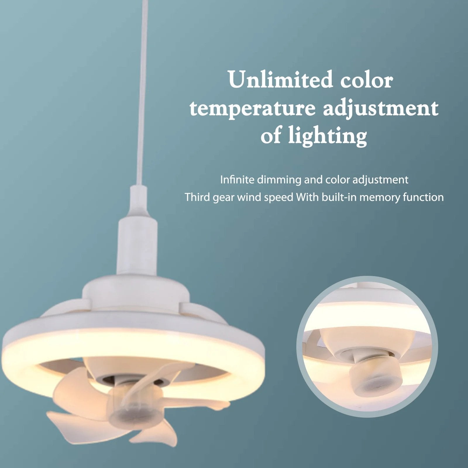 LumaFan Bright Comfort Companion